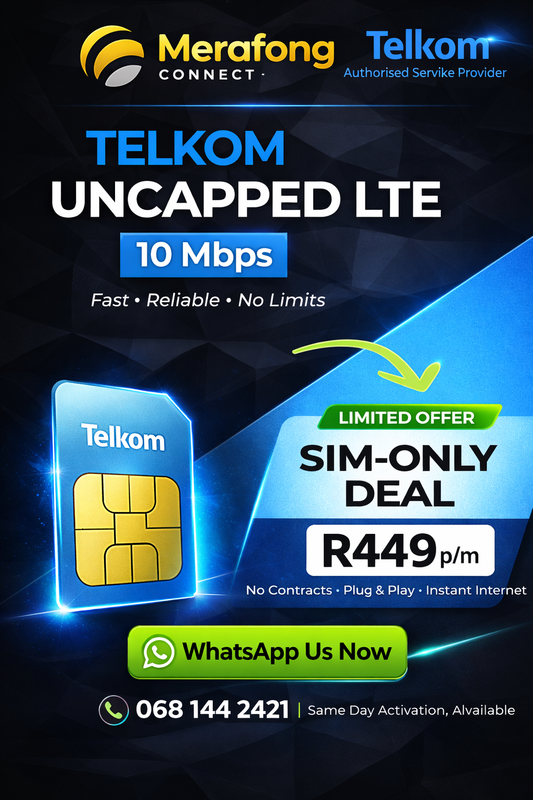 📶Telkom Uncapped LTE 10Mbps