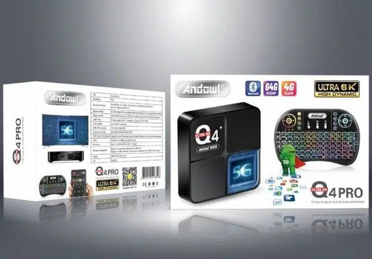 💥Andowl Q4 Pro Android TV Box