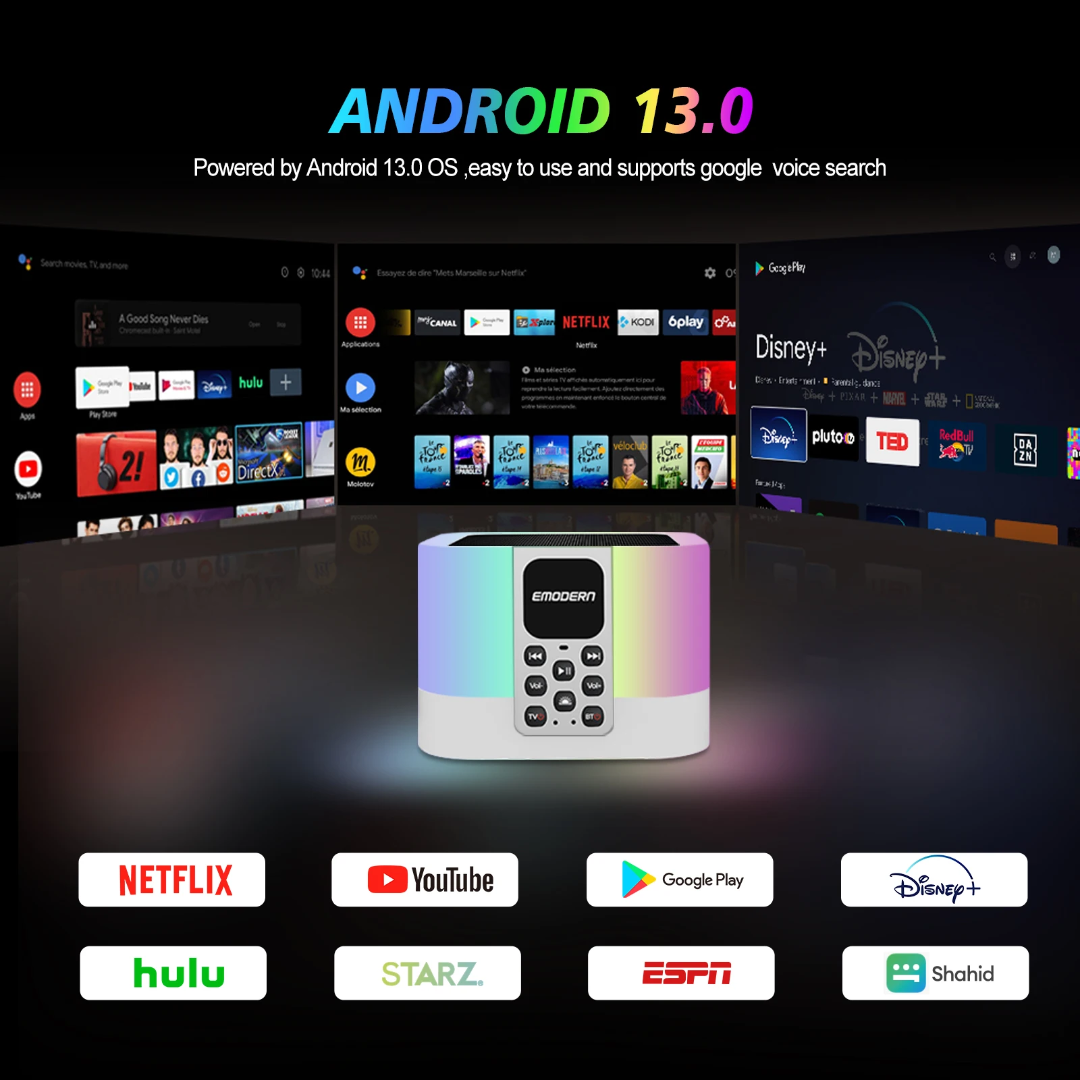🚀 Z1 Mix 2-in-1: 8K TV Box + Bluetooth Speaker!