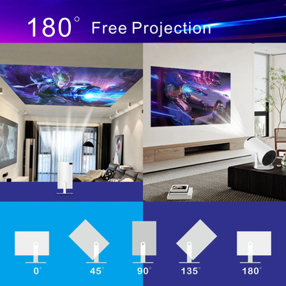 🎮 Ultimate 2-in-1 Android TV + Game Projector