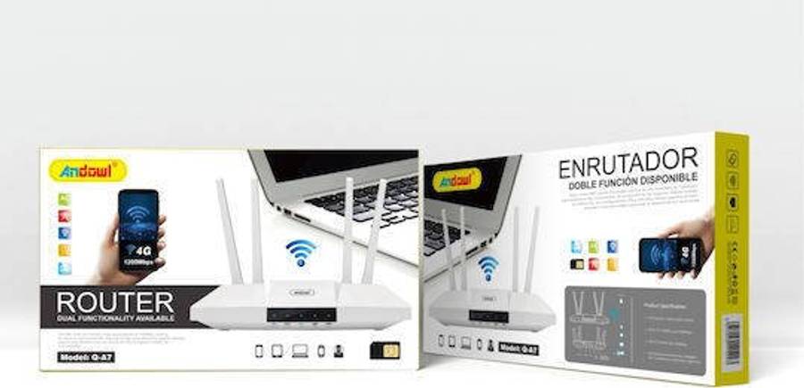 🛰Andowl Q-A7 Sim Card Router