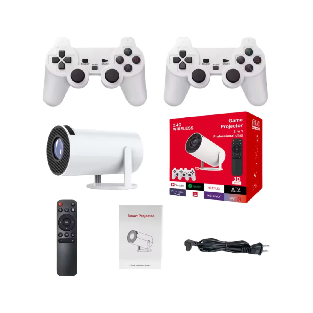 🎮 Ultimate 2-in-1 Android TV + Game Projector