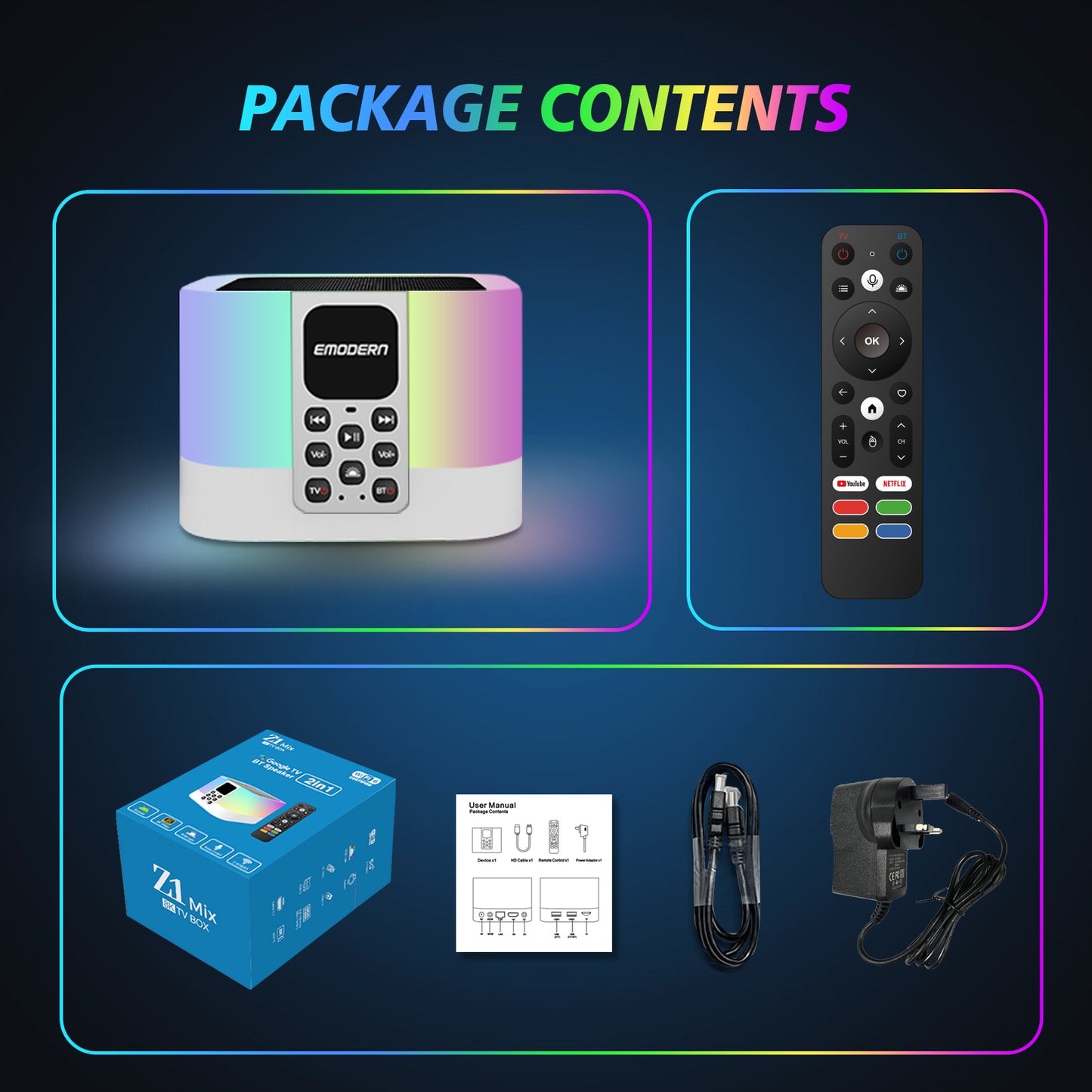 🚀 Z1 Mix 2-in-1: 8K TV Box + Bluetooth Speaker!