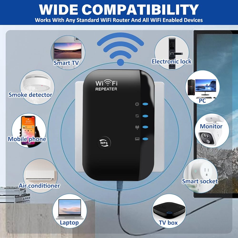⭐️Wi-Fi Repeater/Range Extender