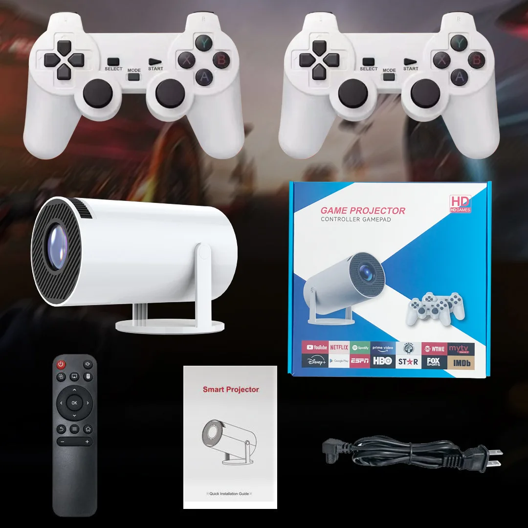 🎮 Ultimate 2-in-1 Android TV + Game Projector
