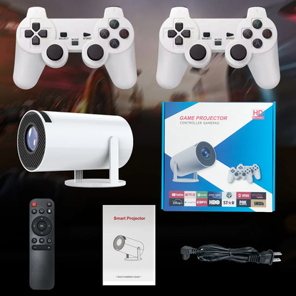 🎮 Ultimate 2-in-1 Android TV + Game Projector