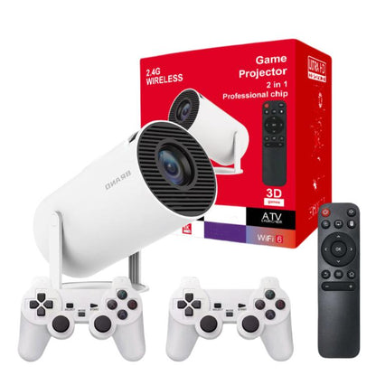 🎮 Ultimate 2-in-1 Android TV + Game Projector